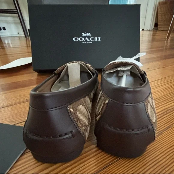 NIB Coach Women's Signature Loafers. - Picture 3 of 5